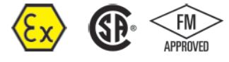ATEX, FM/CSA Intrinsically Safe and Explosion Proof ATEX, FM/CSA Intrinsically Safe and Explosion Proof